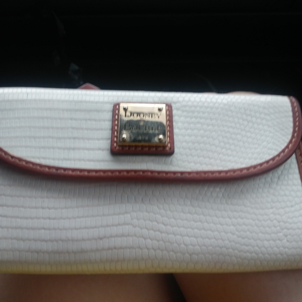 Dooney and burke leather wallet.